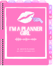 Load image into Gallery viewer, All-in-one "Planner Girl" 18-mo Digital Planner
