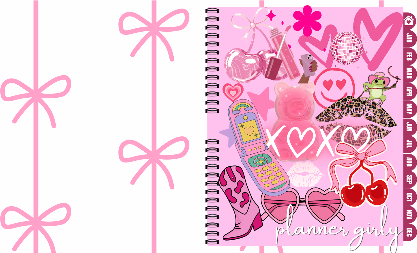 Pretty Chaos | Girly Junk Style Digital Planner