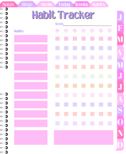Load image into Gallery viewer, All-in-one "Planner Girl" 18-mo Digital Planner