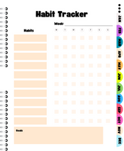 Load image into Gallery viewer, 2024 Digital Planner UNDATED