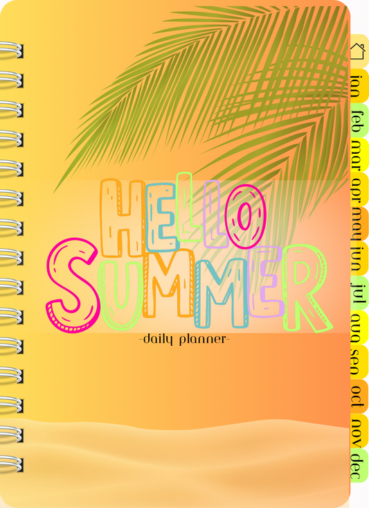 Summer Mood Everyday- Digital Planner