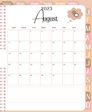 Load image into Gallery viewer, All-in-one N E U T R A L  18-month planner
