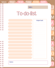 Load image into Gallery viewer, All-in-one N E U T R A L  18-month planner