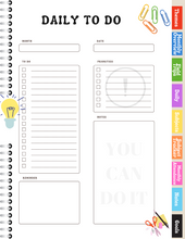 Load image into Gallery viewer, Homeschool "Bundle pages" Planner