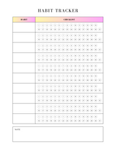Load image into Gallery viewer, Daily tasks/ habit tracker