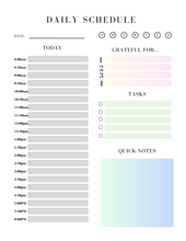 Load image into Gallery viewer, Daily tasks/ habit tracker