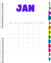 Load image into Gallery viewer, 2024 Digital planner Dated version
