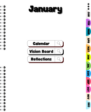 Load image into Gallery viewer, 2024 Digital Planner UNDATED
