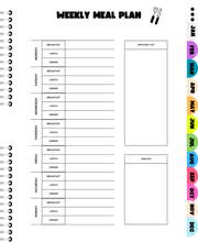 Load image into Gallery viewer, 2024 Digital Planner UNDATED