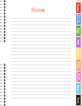 Load image into Gallery viewer, Homeschool Parent Planner (hyperlinked)