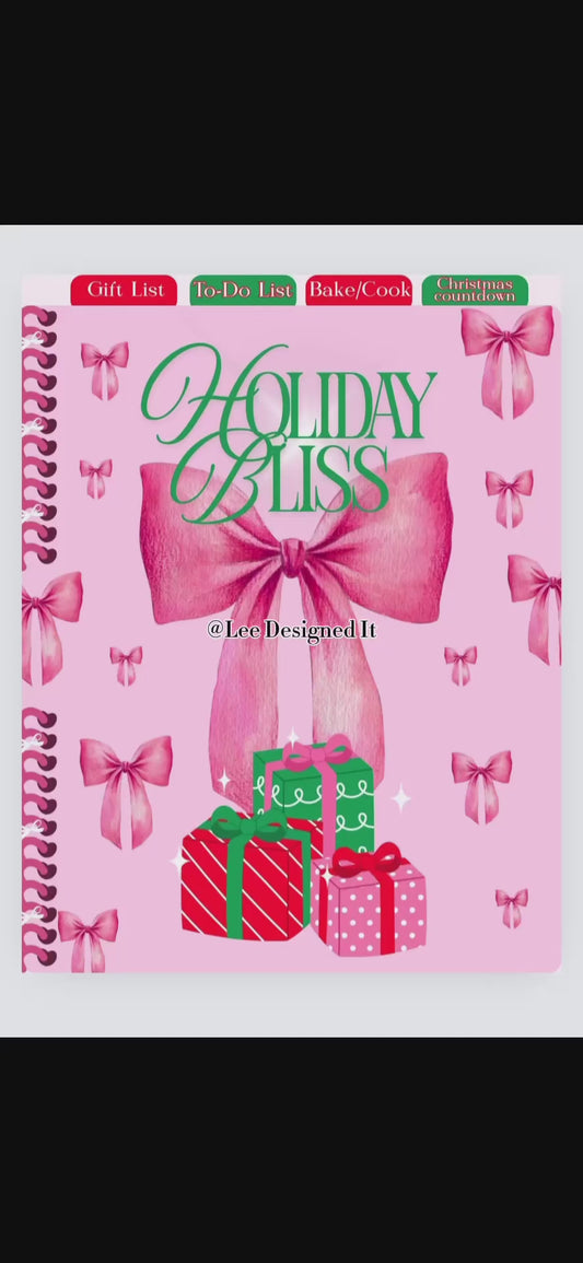 Holiday “mini” Planner