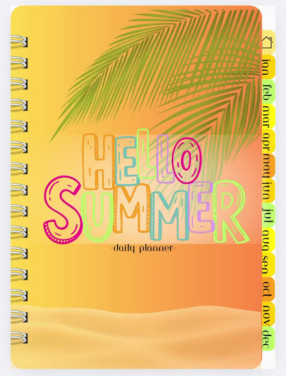 Summer Mood Everyday- Digital Planner