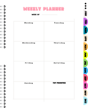 Load image into Gallery viewer, 2024 Digital Planner UNDATED